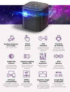 World’s Most Powerful 1080p Pocket Projector
