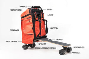 Electric Transportation & Backpack In One